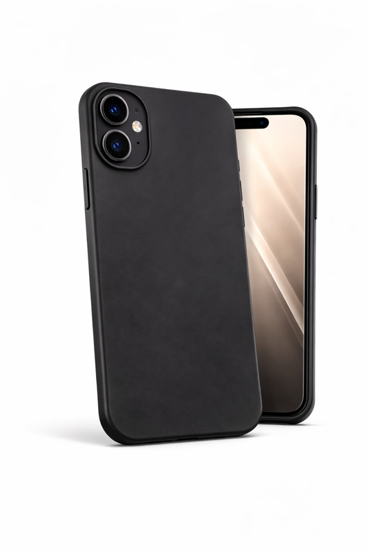 anco Liquid Silicone Case für Apple iPhone 16 Plus – Schwarz