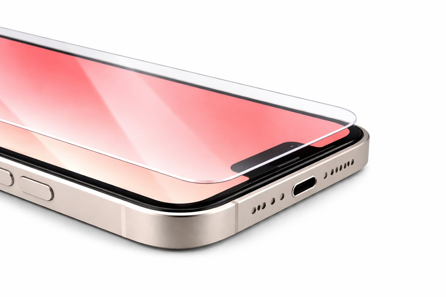 okkes Titan Plus Panzerglas für iPhone 15 Plus / 16 Plus – Echtglas Displayschutz
