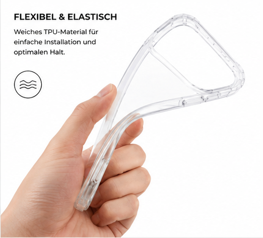 anco Protect Case iPhone 17 Pro Klare Schutzhülle Transparent