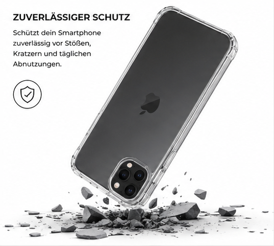 anco Protect Case iPhone 17 Pro Klare Schutzhülle Transparent