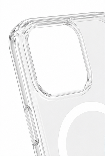iPhone 16 Pro Max MagSafe Hülle Transparent – anco Magnetic Case Crystal Clear