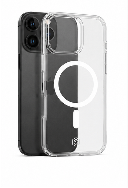 iPhone 16 Pro Max MagSafe Hülle Transparent – anco Magnetic Case Crystal Clear
