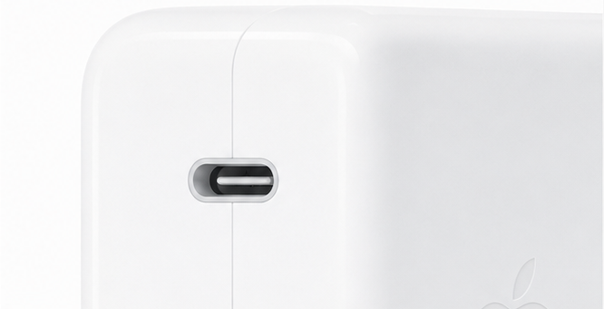 Apple USB-C Power Adapter 30W Original Ladegerät USB-C Schnellladegerät MW2G3ZM/A Weiß