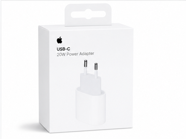 Apple USB-C Power Adapter 20W Original Netzteil MD3J4ZM/A Schnellladegerät USB-C Weiß