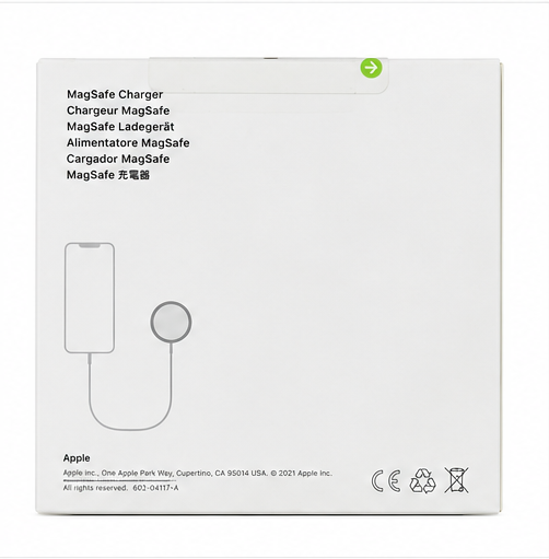 Apple MagSafe Ladegerät 15W USB-C 1m – Original Wireless Charger für iPhone MagSafe