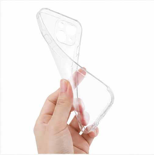 anco Super Slim Case für Apple iPhone 15 – Transparente Ultra Slim Handyhülle 1,5 mm Clear Cover