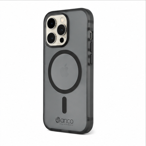 anco Magnetic Protect Case MagSafe Hülle für Apple iPhone 15 Pro – Stoßfest Frost Cover