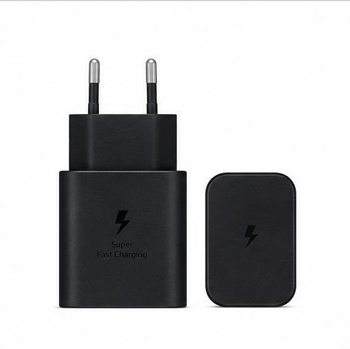 Samsung 45W USB-C Schnellladegerät EP-T4511 Schwarz | Super Fast Charging Netzteil