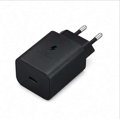 Samsung 45W USB-C Schnellladegerät EP-T4511 Schwarz | Super Fast Charging Netzteil
