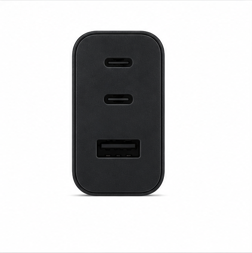 Samsung 65W Schnellladegerät Trio USB-C & USB-A Power Adapter EP-T6530NBEGEU Schwarz