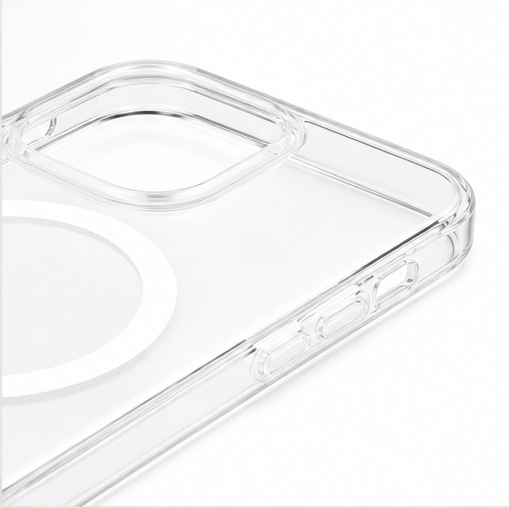 anco Magnetic Case für Apple iPhone 15 Pro MagSafe Hülle Transparent Crystal