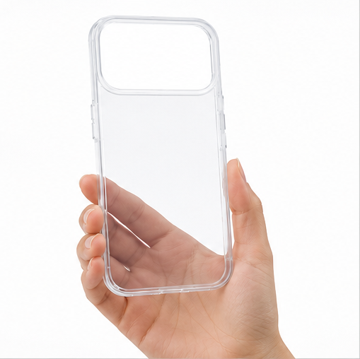 anco Super Slim Case für Apple iPhone 17 Pro Max – Transparente Handyhülle Ultra Dünn Clear Cover