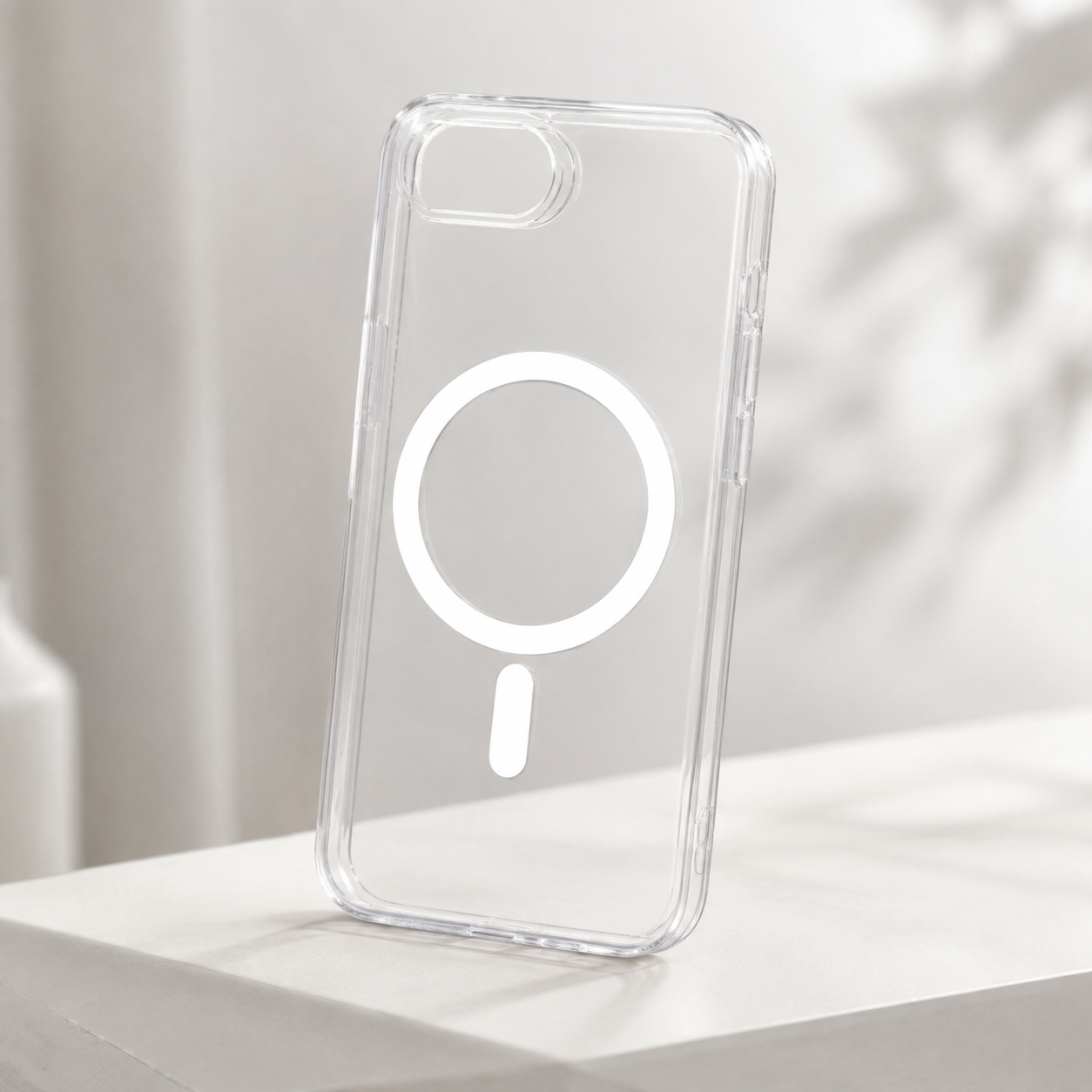 anco Magnetic Case für iPhone 16e & iPhone 17e – MagSafe kompatibel, Crystal