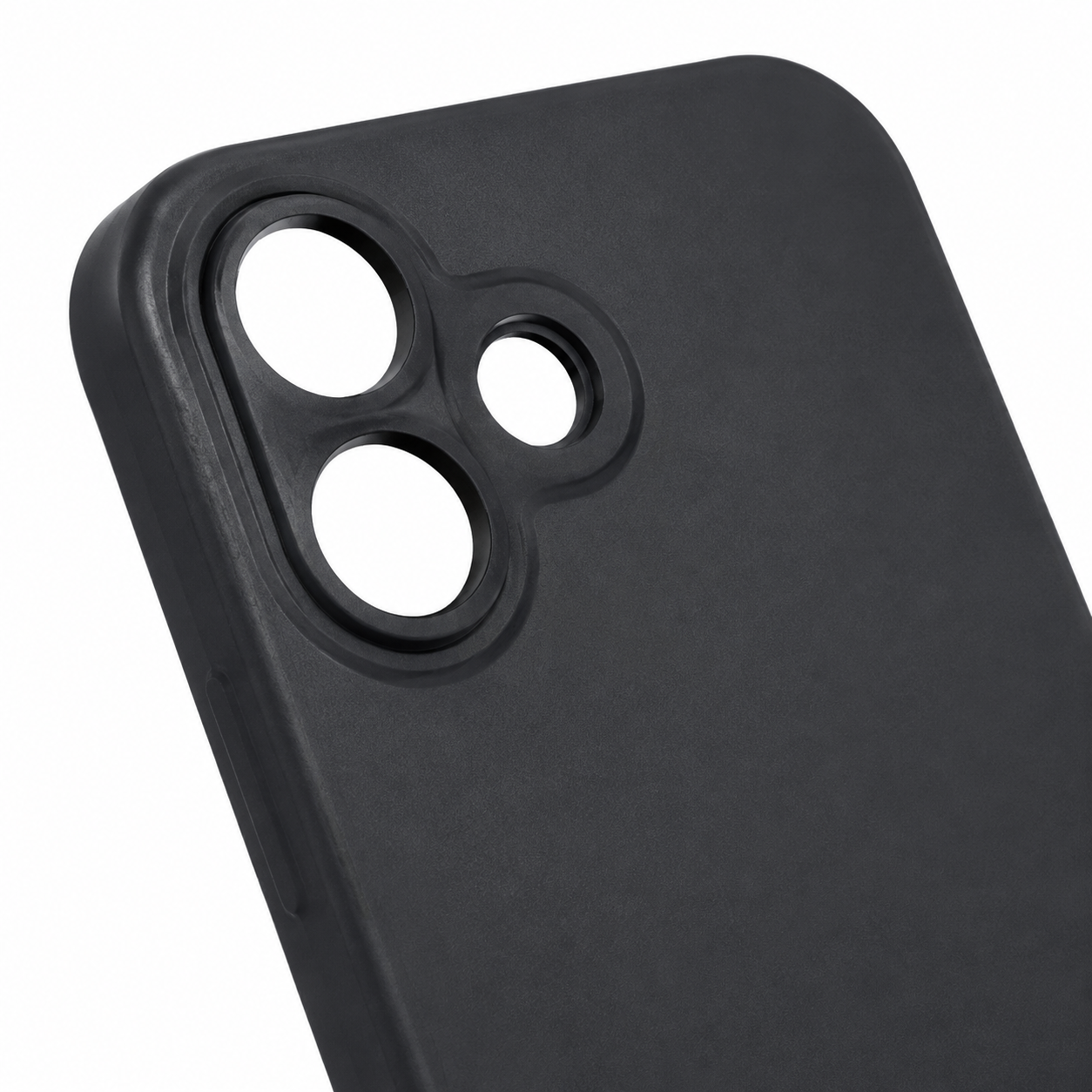 anco Dark Case für iPhone 17 – matte TPU Hülle Schwarz