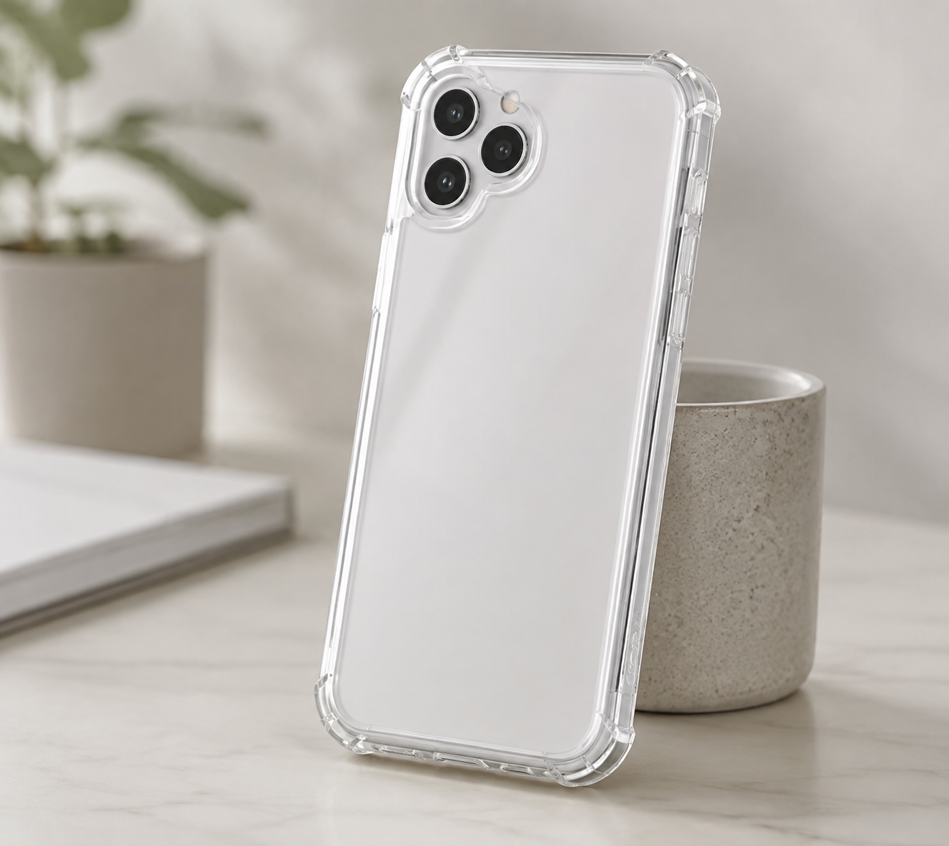 anco Protect Case für iPhone 17 – transparente TPU Hülle 1,5 mm