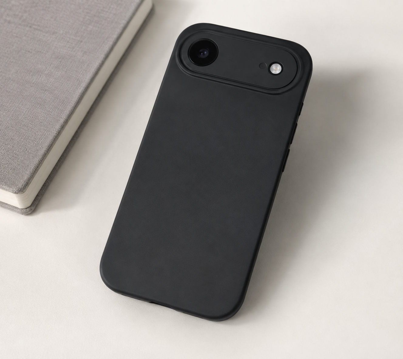 anco Dark Case für iPhone Air – matte TPU Hülle Schwarz