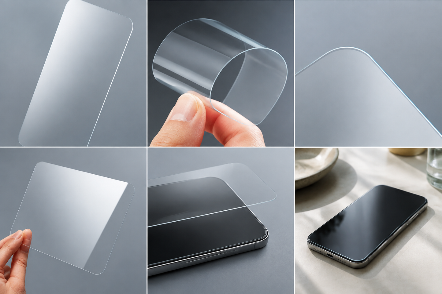 anco Hybrid Glass für iPhone Air – flexibles 8H Displayschutzglas