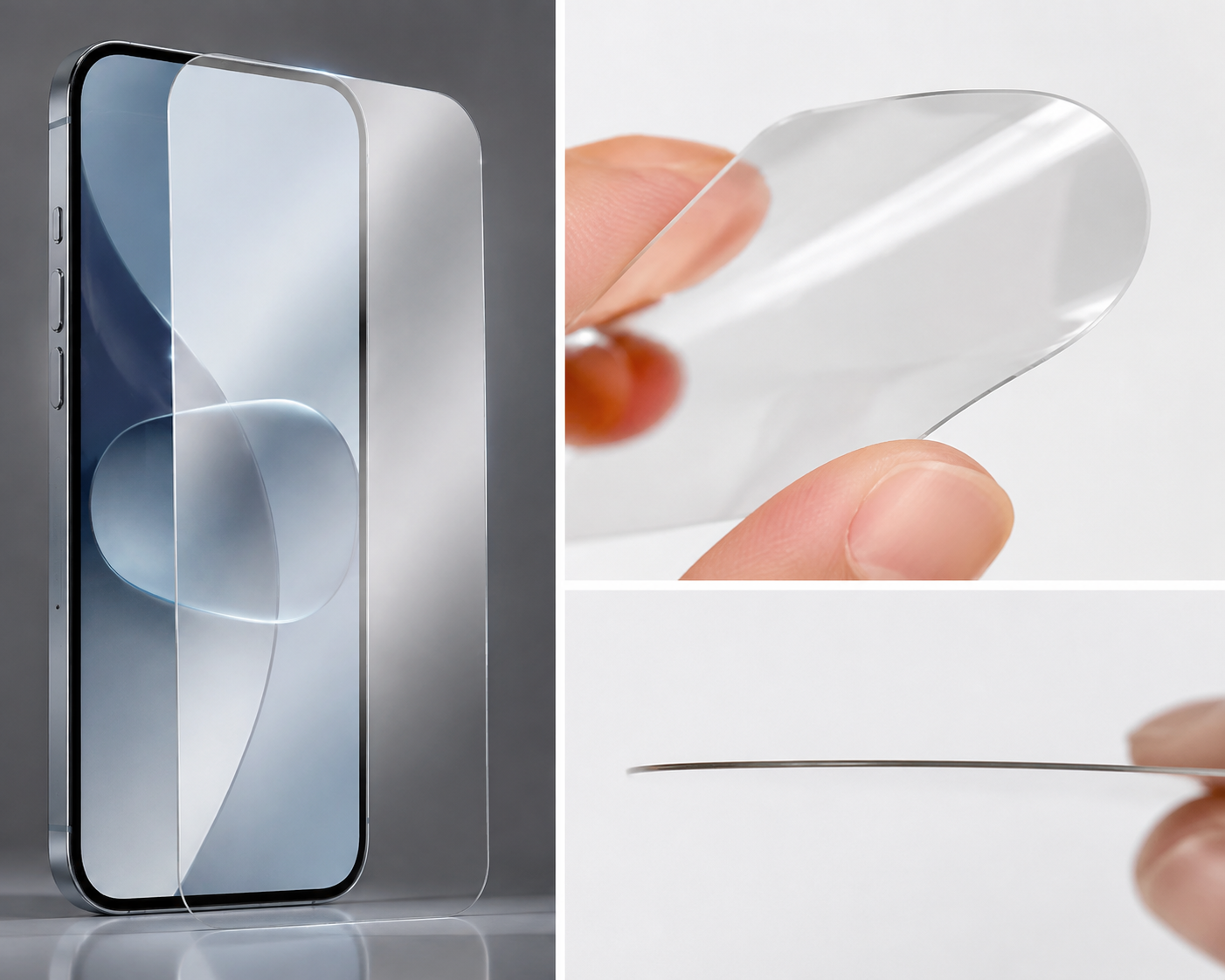 anco Hybrid Glass für iPhone Air – flexibles 8H Displayschutzglas