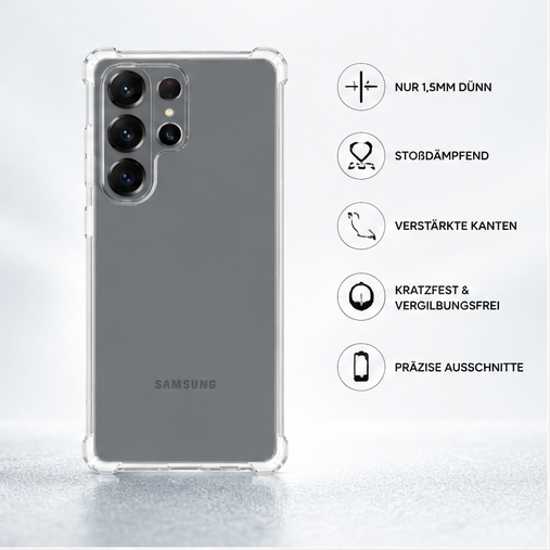anco Protect Case für Samsung Galaxy S26 Ultra (S948B) - transparent, TPU