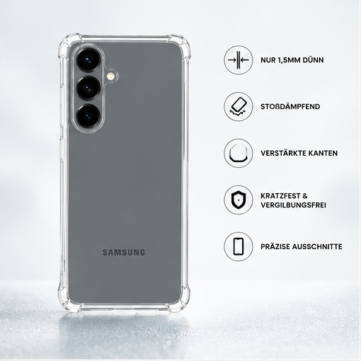 anco Protect Case für Samsung Galaxy S26+ (S947B) - transparent, TPU, stoßfest