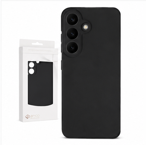 anco Dark Case für Samsung Galaxy S26+ (S947B) - TPU Case matt schwarz