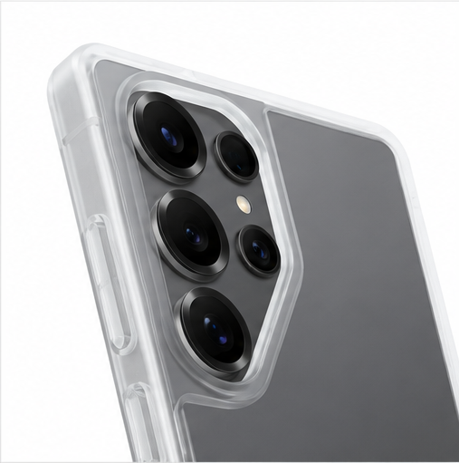 OtterBox React Hülle für Samsung Galaxy S25 Ultra - Clear, stoßfest