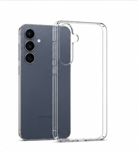 4smarts 360° Protection Set für Samsung Galaxy S25 FE – Schutzhülle + 9H Panzerglas Transparent