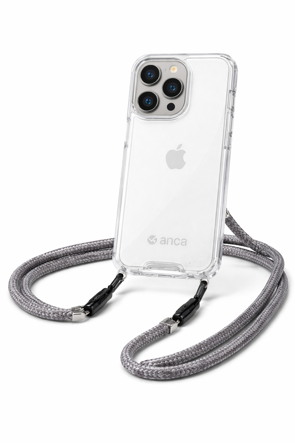 anco Lanyard Protect Case iPhone 15 Pro – Hülle mit Band & Kameraschutz