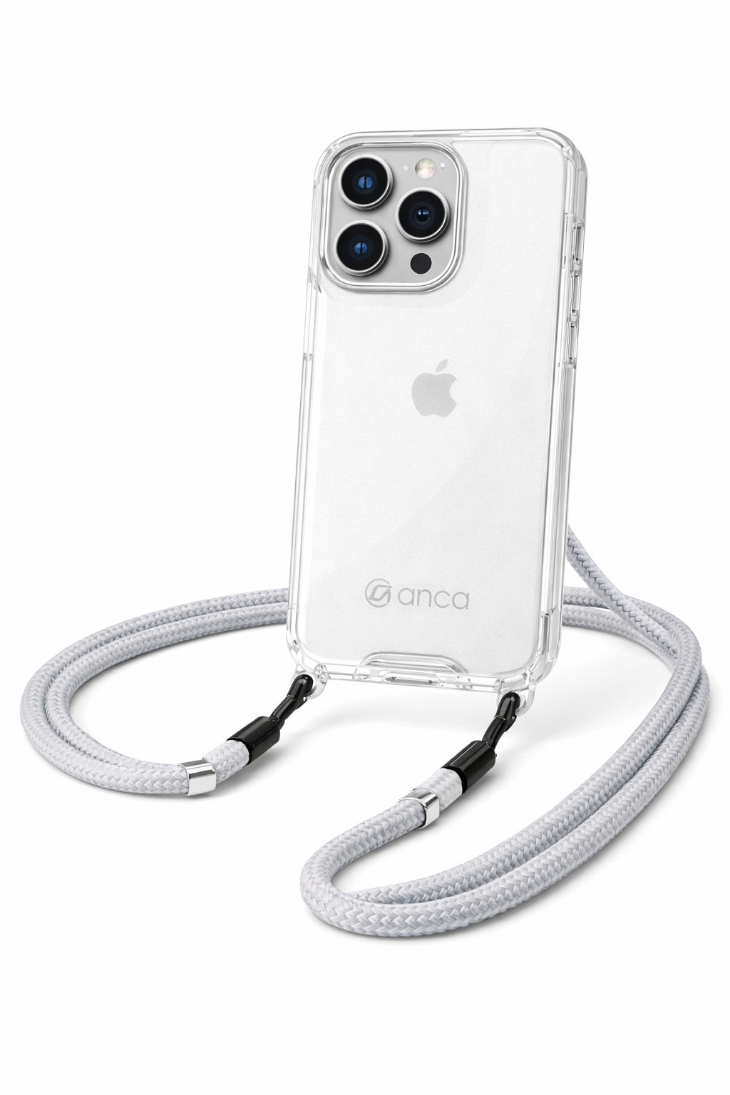 anco Lanyard Protect Case iPhone 15 Pro – Hülle mit Band & Kameraschutz
