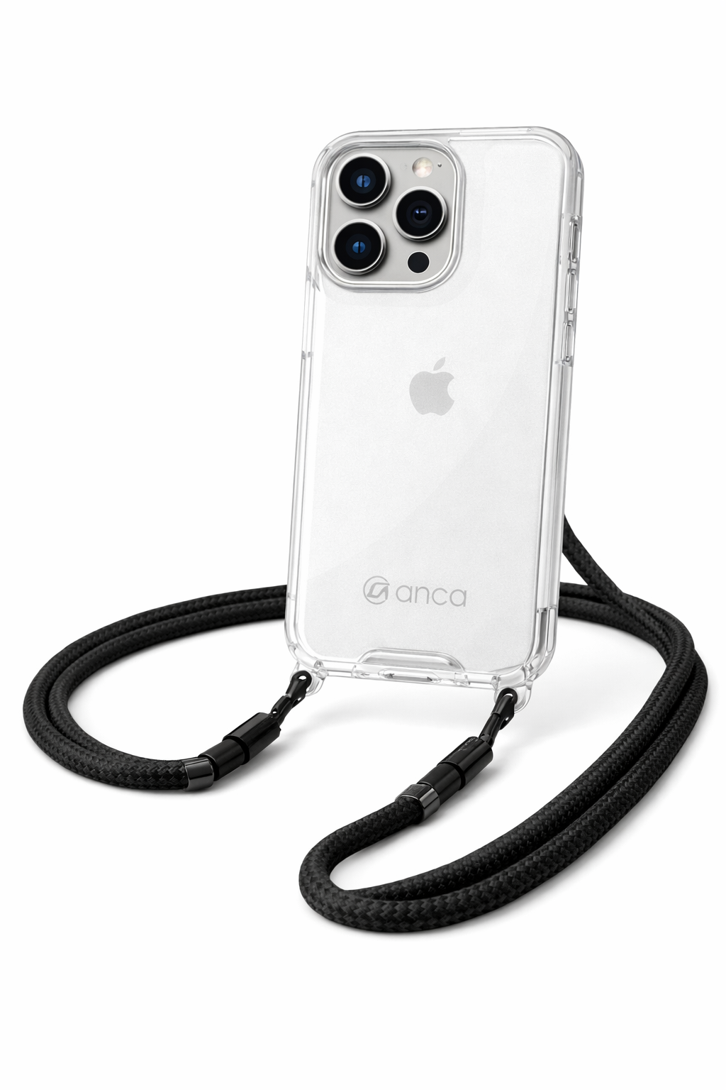 anco Lanyard Protect Case iPhone 15 Pro – Hülle mit Band & Kameraschutz
