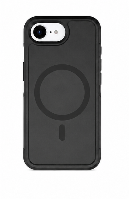 4smarts Defend Case für Apple iPhone 17e / 16e – MagSafe Handyhülle mit Fallschutz, Schwarz