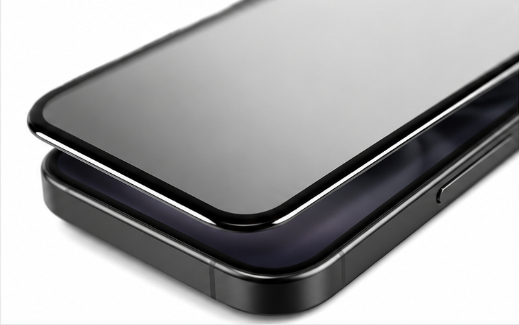 Panzerglas für Apple iPhone 16 Plus – anco Fullscreen Schutzglas 9H Schwarz