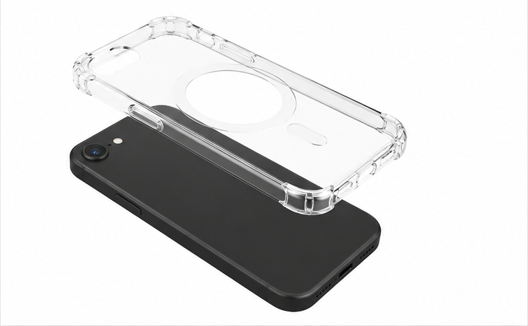 4smarts Ibiza MagSafe Handyhülle für Apple iPhone 17e / 16e Transparent Schutzcase
