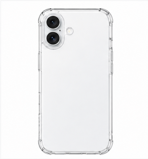 4smarts Ibiza MagSafe Handyhülle für Apple iPhone 16 Transparent Stoßfest