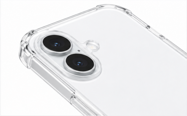 4smarts Ibiza MagSafe Handyhülle für Apple iPhone 16 Transparent Stoßfest