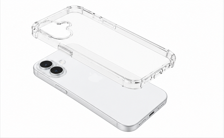 4smarts Ibiza MagSafe Handyhülle für Apple iPhone 16 Transparent Stoßfest