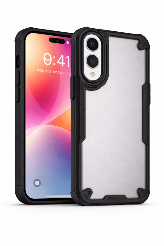 anco Protect Case für Apple iPhone 16 – Matt Schwarz TPU Hülle