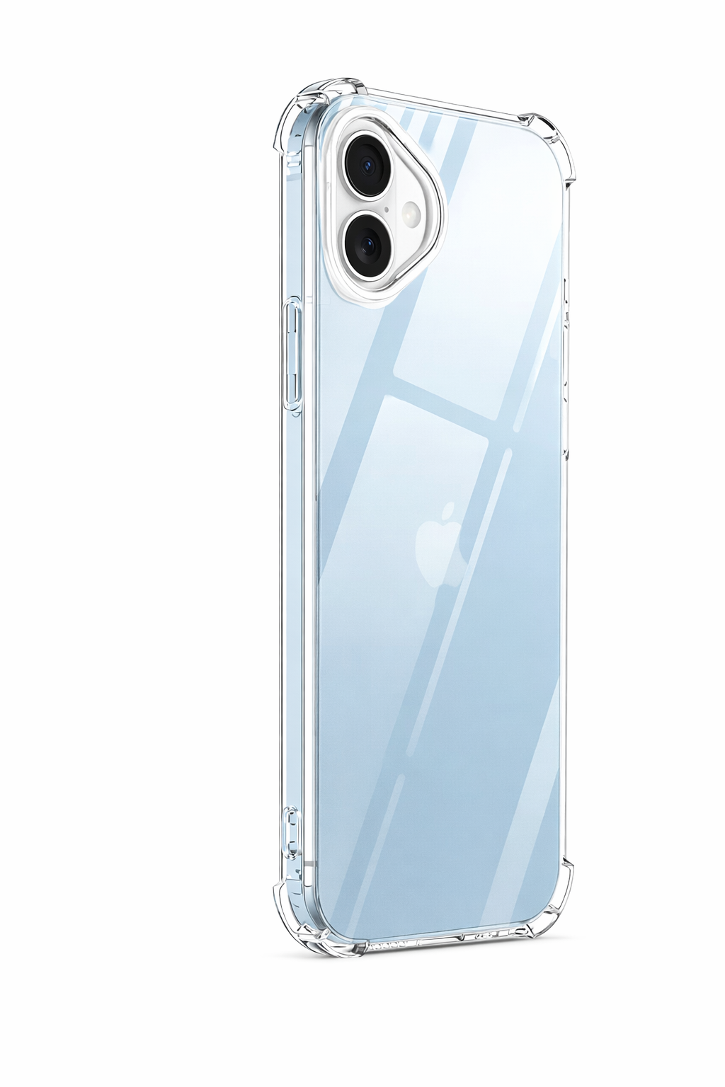 okkes® JUMP PLUS Schutzhülle für Apple iPhone 16 – Transparent