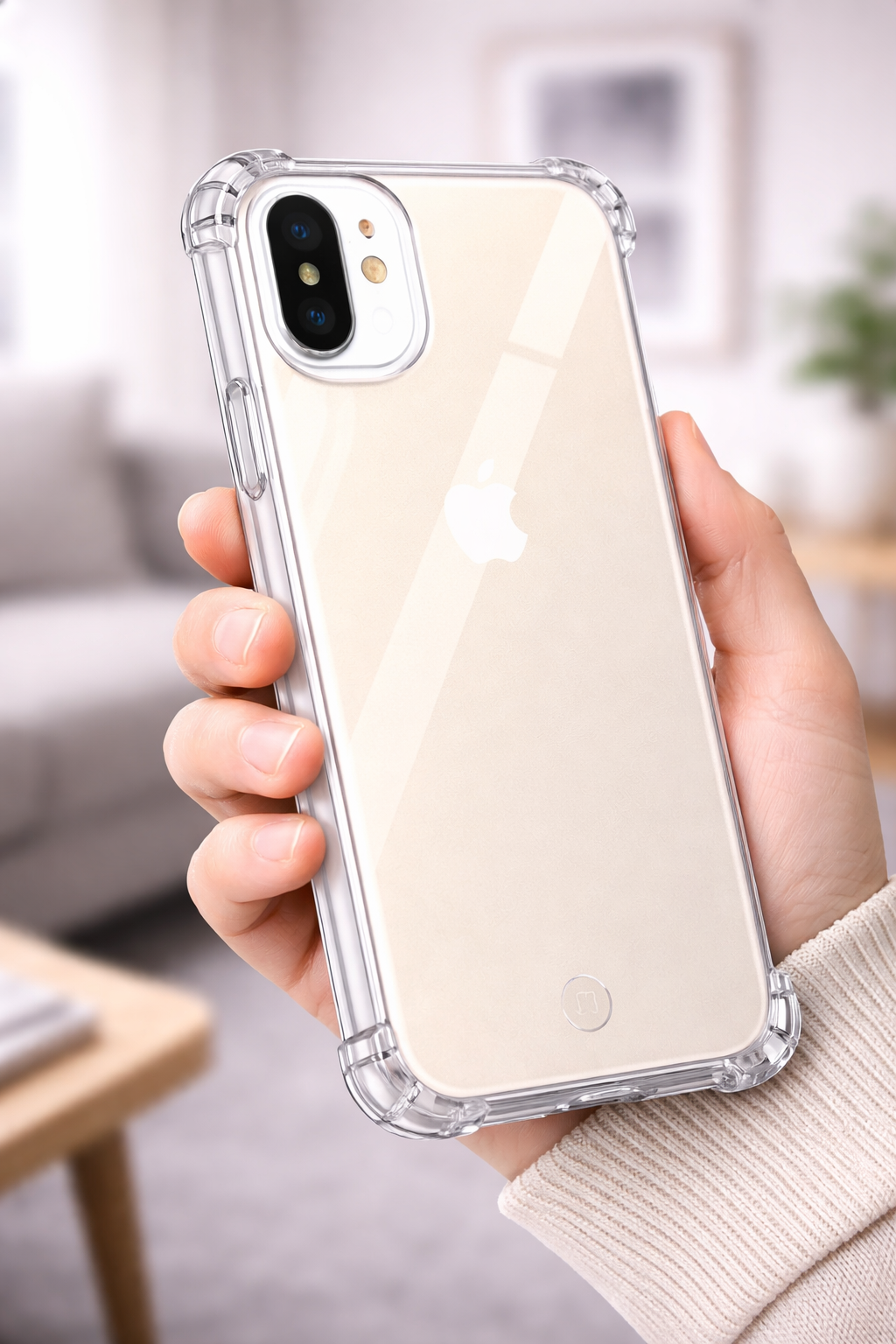 anco Protect Case für iPhone 16 Plus – Transparente TPU Hülle