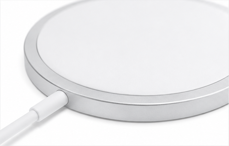 Apple MagSafe Ladegerät 25W Qi2.2 USB-C 1m Weiß für iPhone