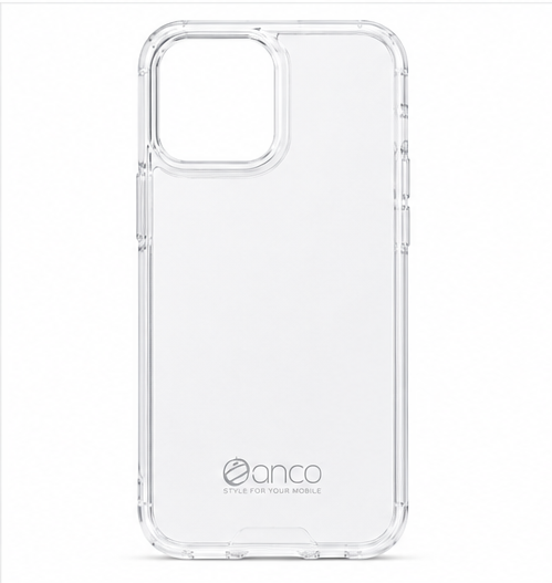 iPhone 15 Pro Max Hülle Transparent – anco Protect Case TPU Schutzhülle Stoßfest
