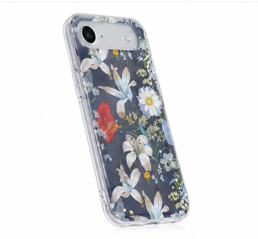 iPhone Air Blumenhülle – anco Flower Case TPU Handyhülle mit Kameraschutz