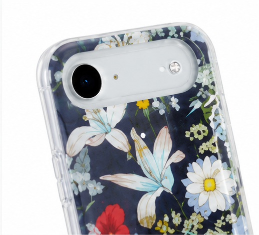iPhone Air Blumenhülle – anco Flower Case TPU Handyhülle mit Kameraschutz