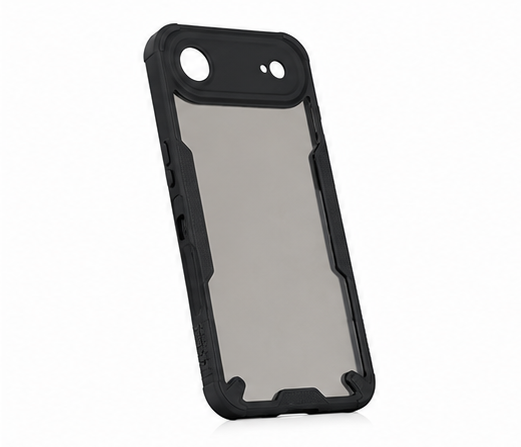 anco Protect Case für Apple iPhone Air Hülle Matt Schwarz Stoßschutz TPU Cover