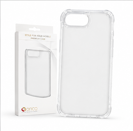 anco Protect Case für Apple iPhone 16e / 17e – Transparente Handyhülle TPU Stoßschutz Clear Case