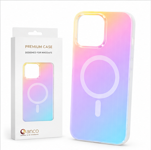 iPhone 16 Pro Max MagSafe Hülle Transparent | anco Gradient Case Clear
