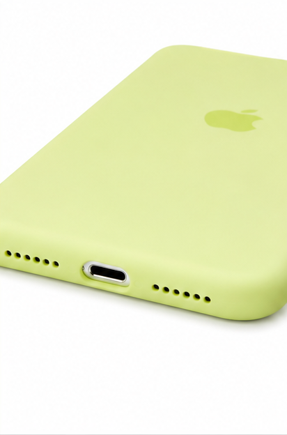 Apple Silicone Case iPhone 16e / 17e – Original Silikon Handyhülle Schwarz