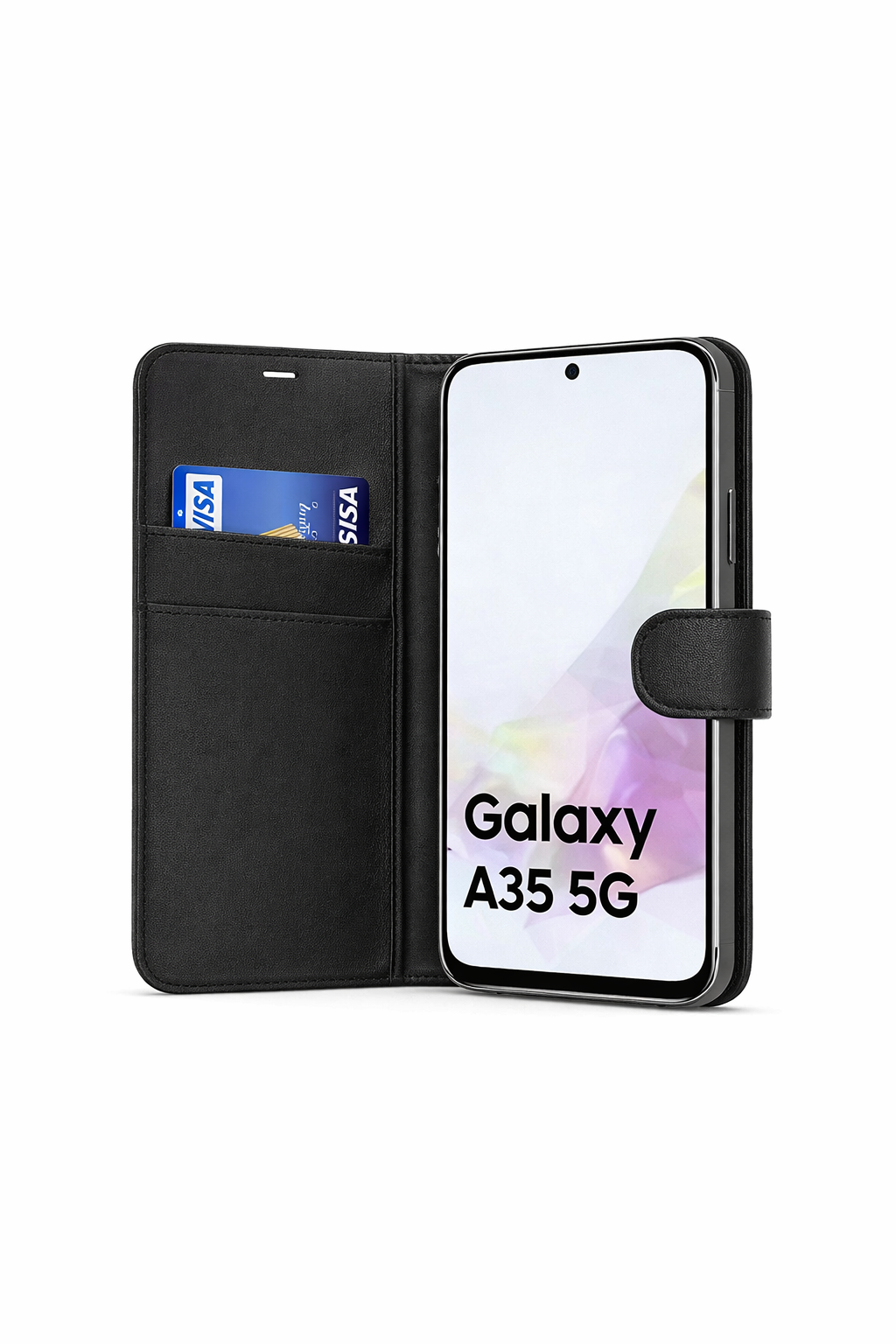 Bookcase Basic Magnetic für Samsung Galaxy A35 5G – Hülle mit Kartenfach