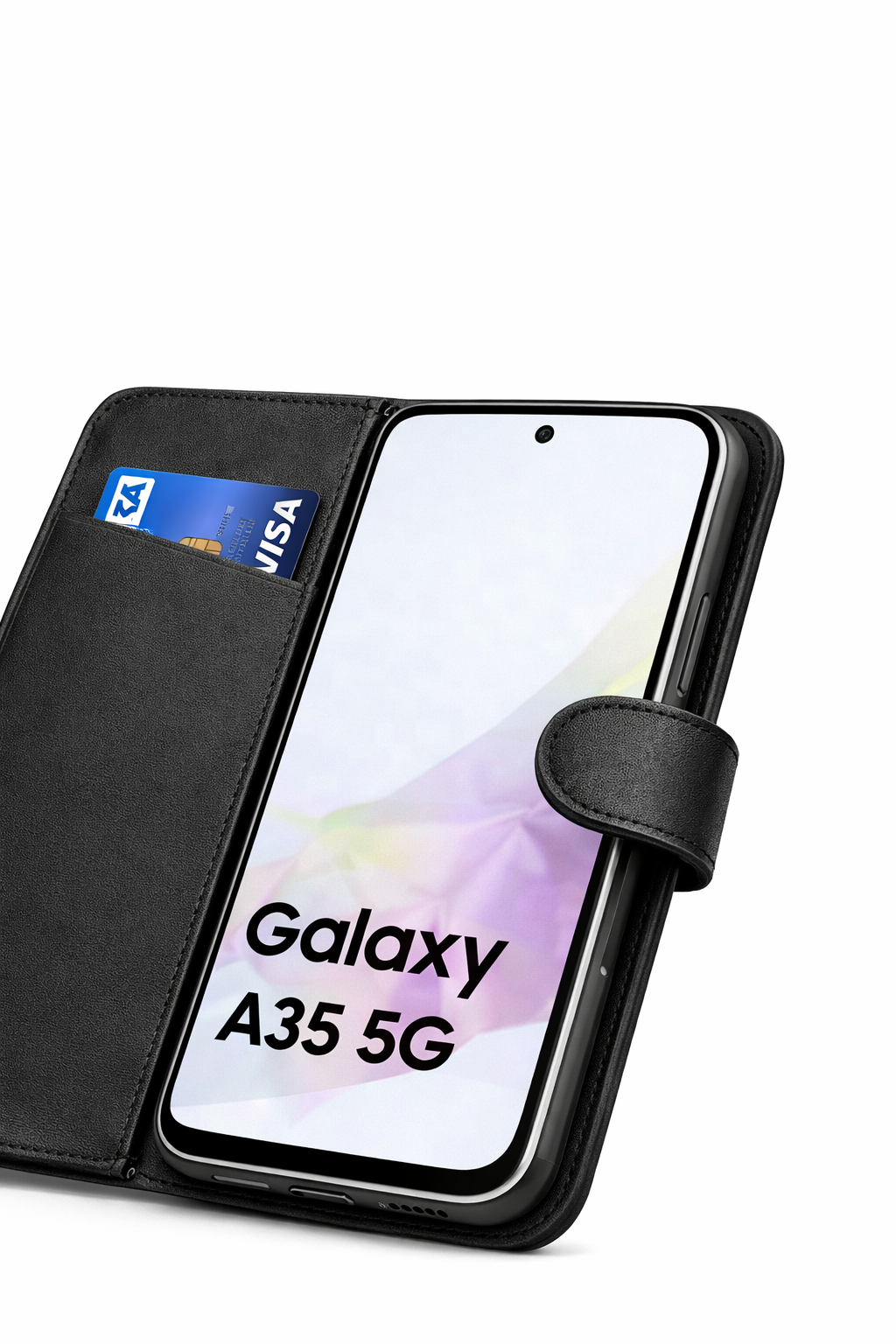 Bookcase Basic Magnetic für Samsung Galaxy A35 5G – Hülle mit Kartenfach