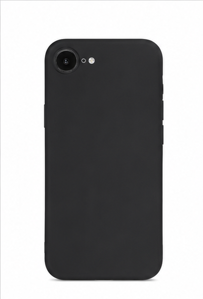 anco Dark Case iPhone 16e / 17e – Schwarze TPU Handyhülle mit Kratzschutz